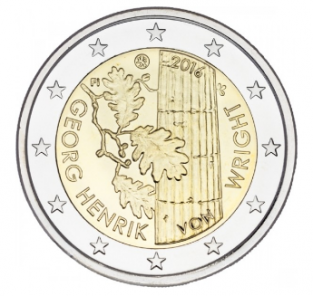 2 EURO 2016 Wright UNC Finland